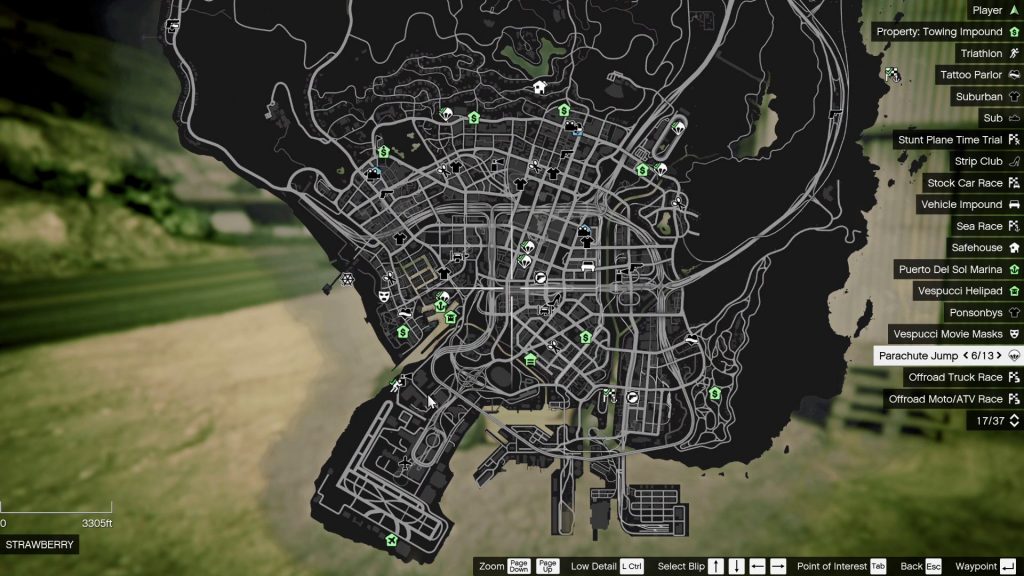 GTA 5 everything unlocked in map after putting 100% PC savegame